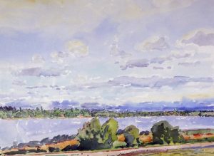 Dorothy Elsie Knowles: RIVER LANDSCAPE