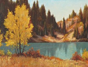 Roland Gissing: AUTUMN ON GHOST LAKE