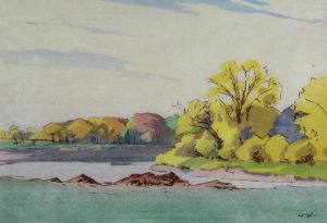 Walter Joseph Phillips: FALL, ASSINIBOINE RIVER