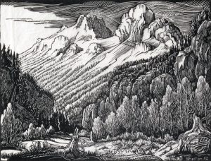 Margaret Dorothy Shelton: MT. EDITH, BANFF