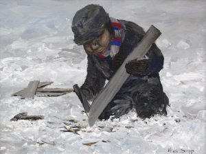 Allen Sapp: MAKING SLED
