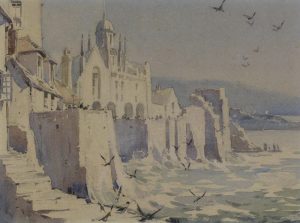 Alfred Crocker Leighton: EARLY MORNING LYME RIGIS