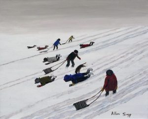 Allen Sapp: NICE DAY TO SLIDE
