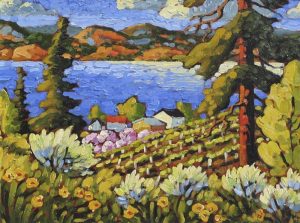 Rod Charlesworth: SPRING VINES (OKANAGAN)