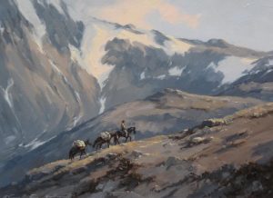 Karl E. Wood: RIDER IN THE ALPINE