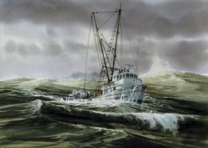 Harry Heine: FOLLOWING SEAS (B.C. SALMON SEINER-MIDNIGHT SUN)