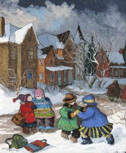 Pauline Thibodeau Paquin: UNE PREMIERE NEIGE, C’EST TOUJOURS AMUSANT