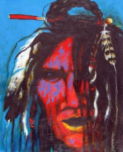 Dale Auger: PORTRAIT IN HEADDRESS