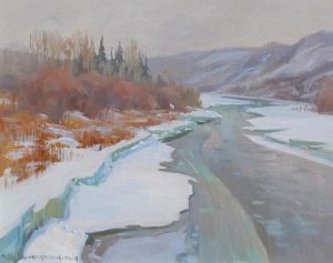 Orestes (Rick) Nicholas Grandmaison: EARLY ICE, ELBOW RIVER #1