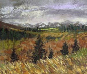 Dorothy Chisholm: LOOKING WEST OVER THE WEASELHEAD