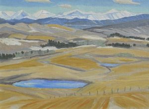 John Harold Thomas Snow: FOOTHILLS LANDSCAPE