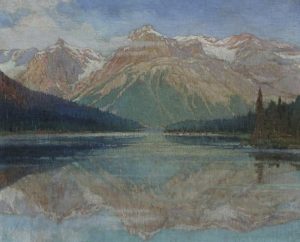 Hal Ross Perrigard: EMERALD LAKE B.C., CANADIAN ROCKIES