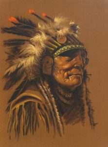Vilem Zach: PORTRAIT IN HEADDRESS