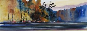 Curtis Golomb: RED SUN AND ROCKS