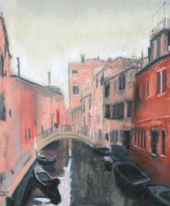 Maxwell Bennett Bates: CANAL IN VENICE