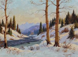 Roland Gissing: WINTER ON SHEEP RIVER