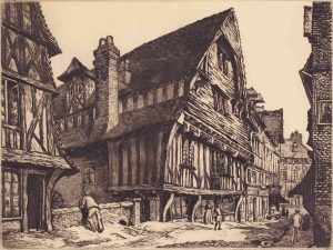 Sybil Andrews: MANOIR DE FORMEVILLE, LISIEUX