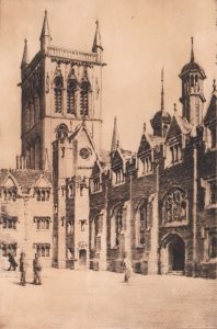 Sybil Andrews: ST JOHN’S COLLEGE, CAMBRIDGE