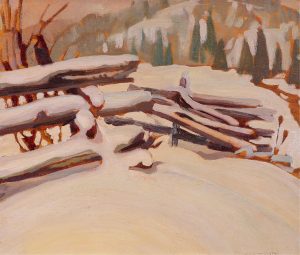 Doris Jean McCarthy: SNOW SCENE