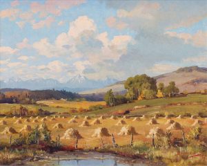 Duncan Mackinnon Crockford: IN THE CALLING VALLEY, NR. TURNER VALLEY, ALBERTA