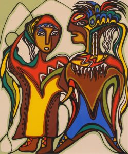 Daphne Odjig: DOMINIC AND LUCY