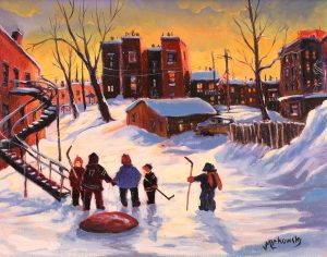 Martha Markowsky: GOING HOME AT DUSK