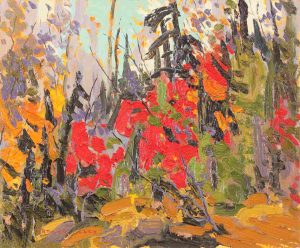 Arthur George Lloy: SEPTEMBER, WOODS INTERIOR