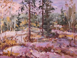 Rod Charlesworth: SEASONS FIRST SNOW (NEAR ROCK CREEK)