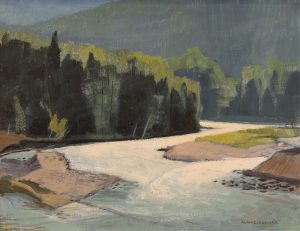 Alan Caswell Collier: GOAT RIVER, EAST OF CRESTON, B.C.