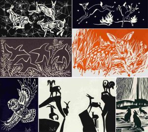 Illingworth Holey (Buck) Kerr: ARCTIC HARE / STARRY NIGHT / BIRDS / LITTLE MOSES / NIGHT RAIDER / THE BIGHORNS / NIGHT SONG