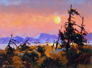 Michael O’Toole: HARVEST MOON OVER PINE