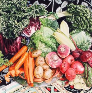 Vivian Thierfelder: STILL LIFE WITH VEGETABLES