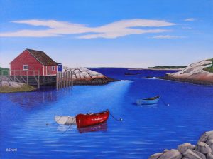 Barbara Engel: PEGGY’S COVE, NOVA SCOTIA