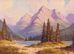 Roland Gissing: MT SELKIRK AND VERMILION RIVER