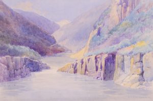 Frederic Marlett Bell-Smith: HELL GATE, FRASER RIVER