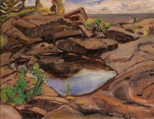 Arthur Lismer: THE ROCK POOL, GEORGIAN BAY