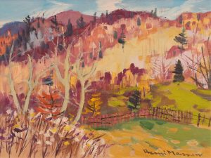 Henri Leopold Masson: LANDSCAPE (AUTUMN)_x000D_