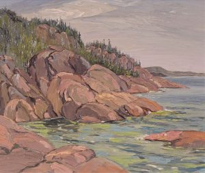 Lawrence Nickle: OFF SHORE EDGE, N. WEST CORNER – SINCLAIR COVE, LAKE SUPERIOR