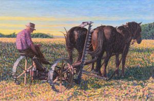 Herbert Otto (Herb) Sellin: THE OLD MAN WITH THE HORSE MOWER