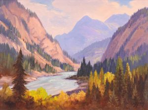 Roland Gissing: IN FRASER RIVER CANYON