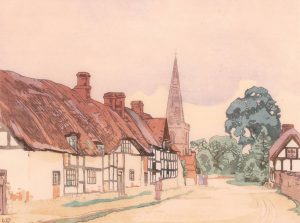 Walter Joseph Phillips: BREDON VILLAGE