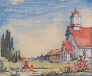 Margaret Dorothy Shelton: THE STOLEN CHURCH, WINDERMERE