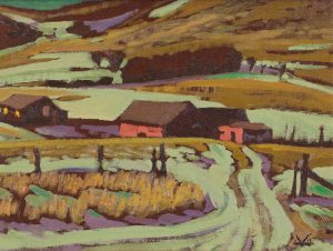 Illingworth Holey (Buck) Kerr: OLD RANCH WEST OF NANTON