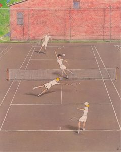 William Kurelek: TENNIS