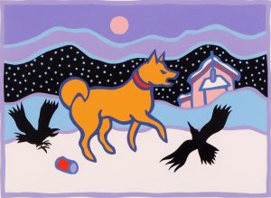 Ted Harrison: SNOWDOG