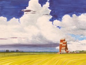 Keith Thomson: APPROACHING STORM (SOUTH OF LETHBRIDGE)_x000D_