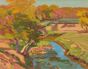 Illingworth Holey (Buck) Kerr: WASCANA CREEK FROM MCEWAN’S BRIDGE