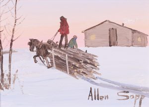 Allen Sapp: BACK WITH A LOAD OF WOOD
