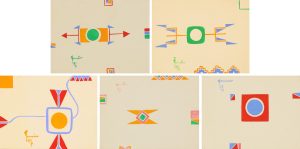 Alex Simeon Janvier: TEEPEE TEA (#27)  |  THE CREE STORY (#25)  |  HITCH HIKE (#29)  |  STAR BLANKET (#23)  |  BIG WASP (#22)