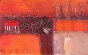 Sheila Norgate: SHE PAUSED TO VISIT THE BLOSSOM_x000D_